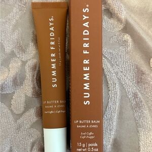 Summer Fridays Lip Butter Balm — Iced Coffee Brown Shade